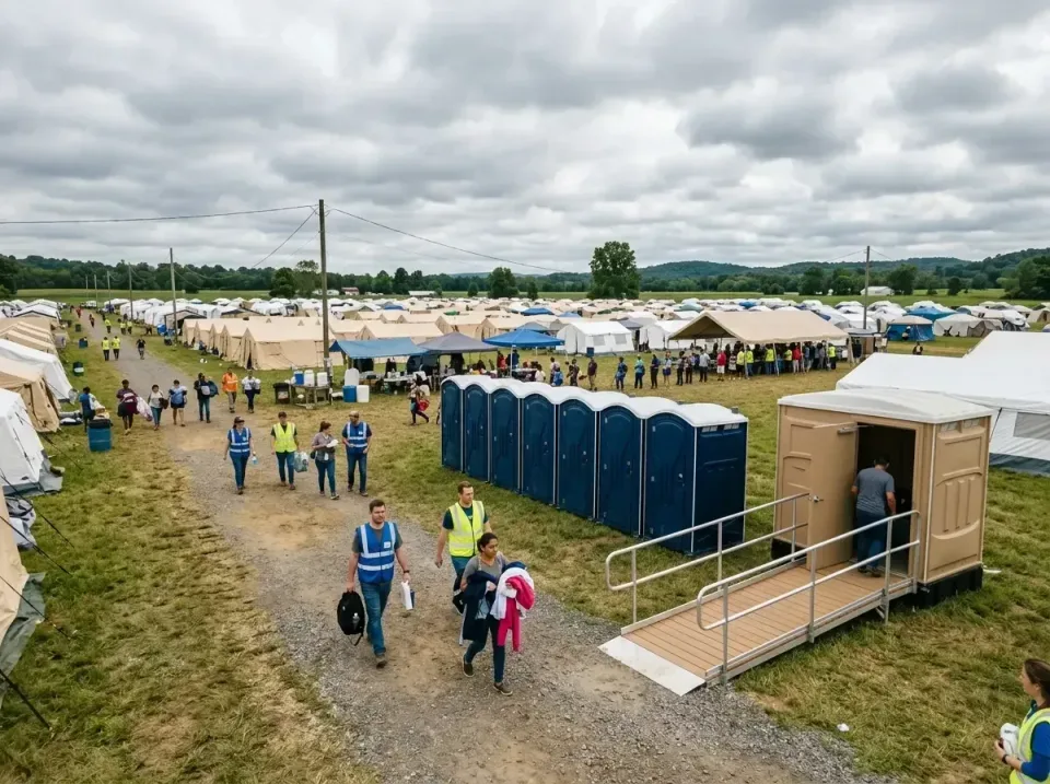 disaster-relief-camp-restrooms-010 — frequently asked questions, Dumpster & Portable Bathrooms Rental in Highland-on-the-Lak…